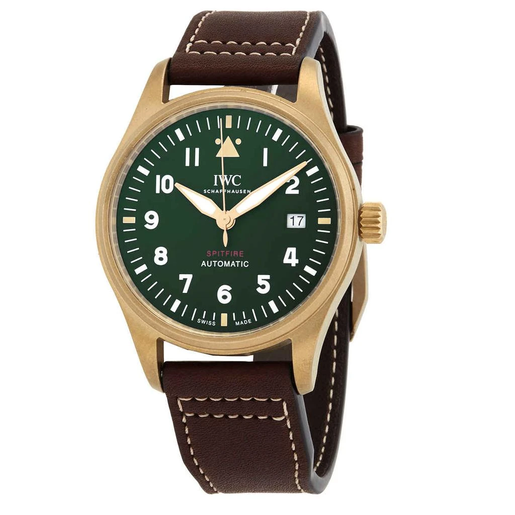 商品IWC Schaffhausen|Pilot Spitfire Automatic Green Dial Men's Watch IW326802,价格¥34477,第1张图片