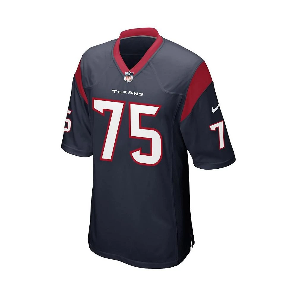 商品NIKE|Men's Vince Wilfork Navy Blue Houston Texans Game Jersey,价格¥600,第3张图片详细描述