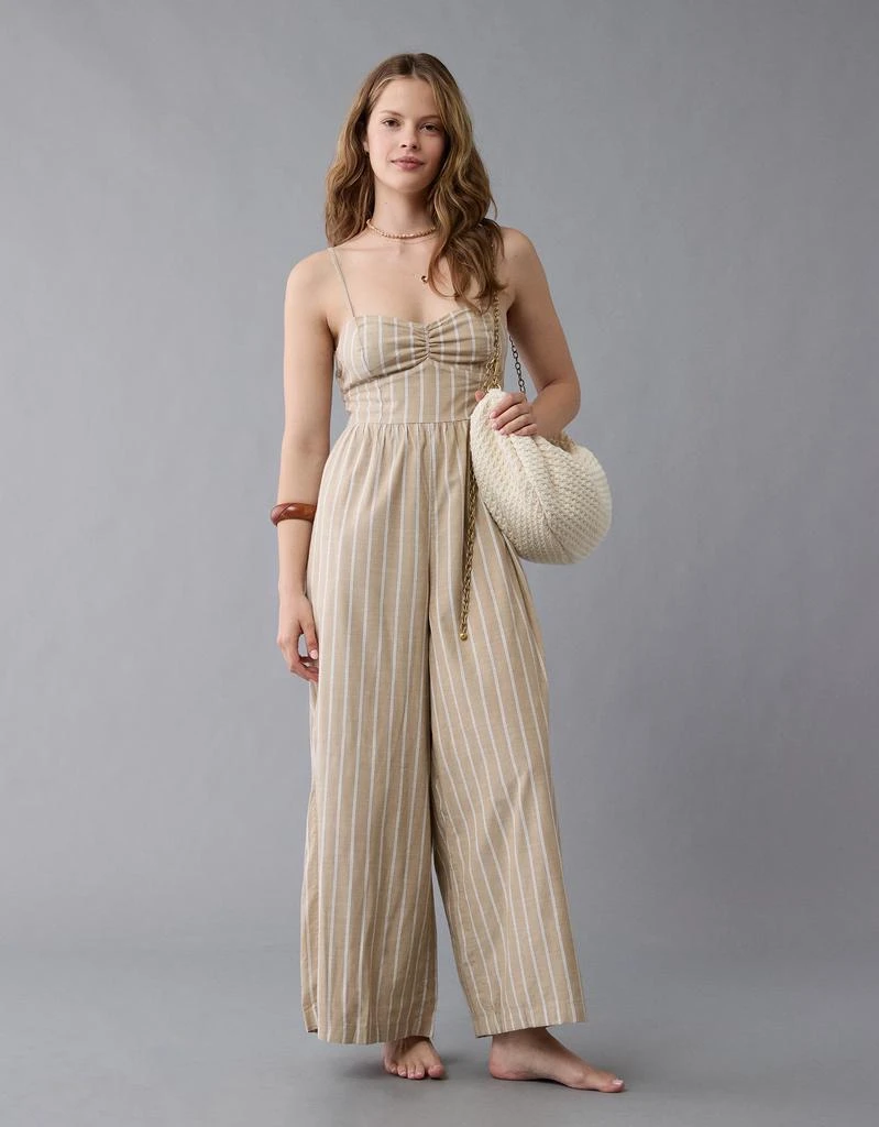 商品AE|AE Catie Corset Jumpsuit,价格¥226,第1张图片