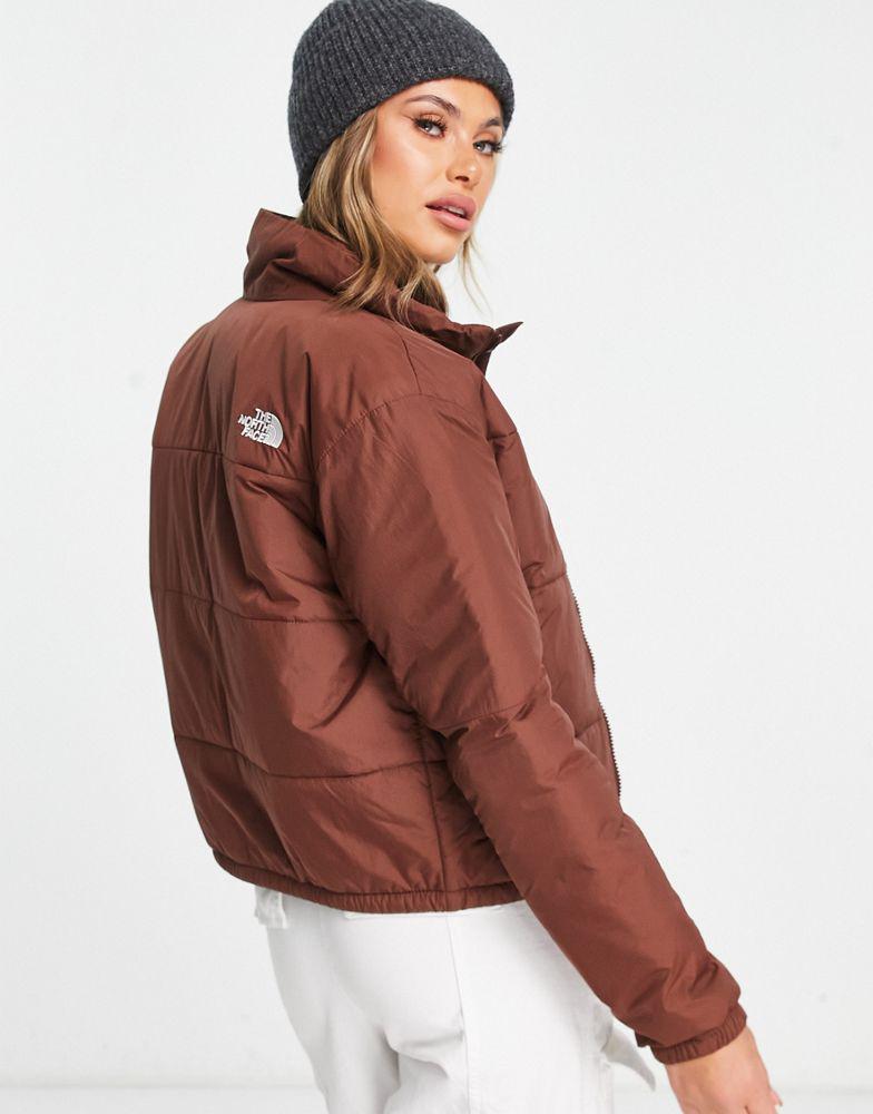 The North Face Gosei puffer jacket in brown商品第2张图片规格展示