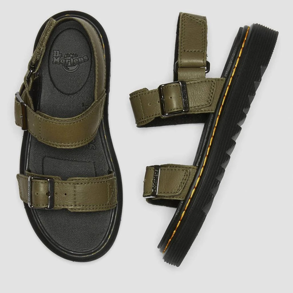 DR. MARTENS KIDS' KYLE SANDALS - OLIVE STELLAR 商品