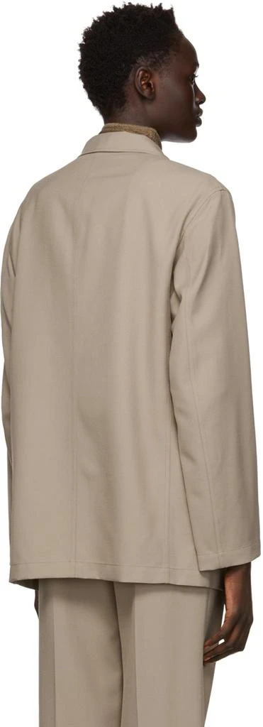 商品Lemaire|Taupe Wool Pyjama Jacket,价格¥2416,第3张图片详细描述