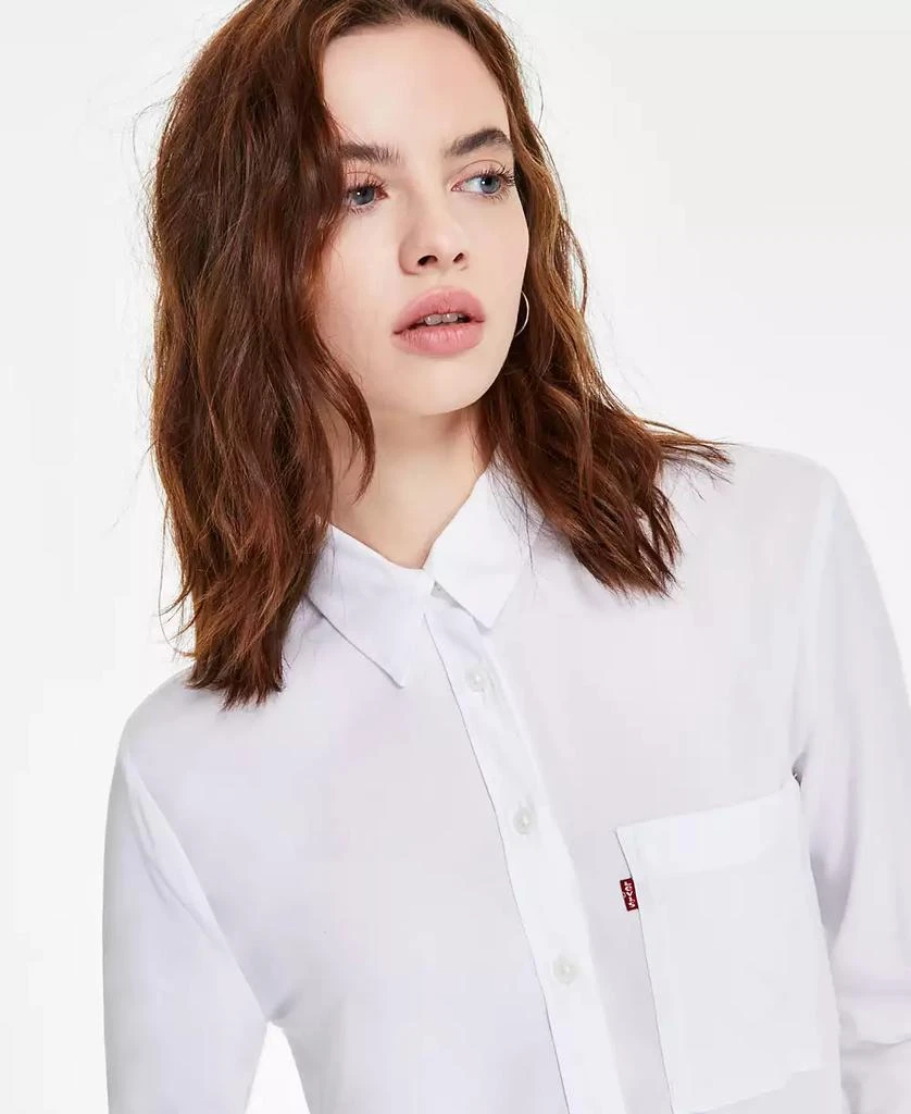 商品Levi's|Women's Darlene Collared Button-Front Shirt,价格¥261,第2张图片详细描述