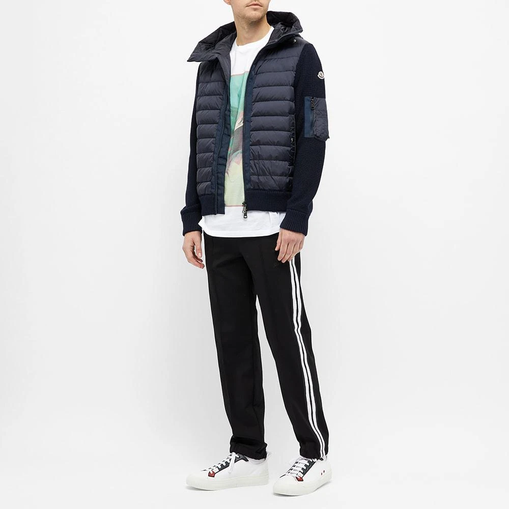 Moncler Nylon Hooded Knit Down Jacket 商品