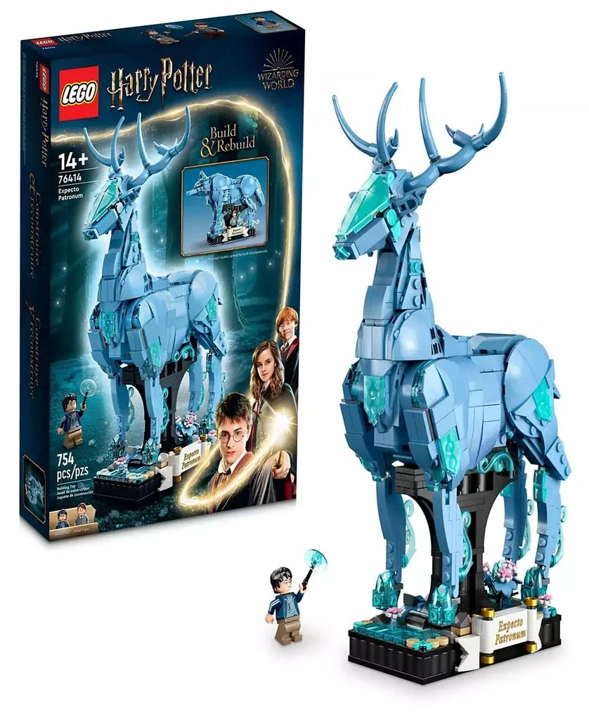 商品LEGO|Harry Potter 76414 Expecto Patronum Toy Building Set with Remus Lupin and Harry Potter Minifigures,价格¥532,第1张图片