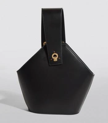 商品Danse Lente|Johnny Geometric 迷你真皮水桶包,价格¥3366,第4张图片详细描述