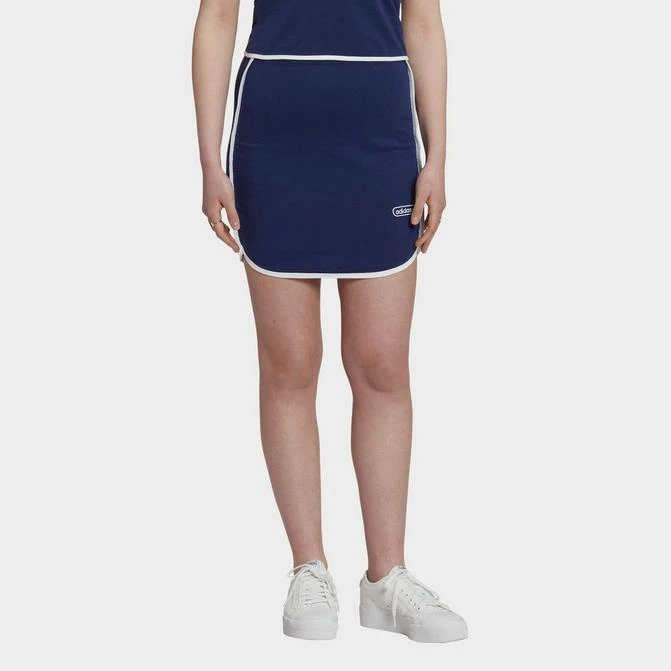 商品Adidas|Women's adidas Originals Lifestyle Contrast Mini Skirt,价格¥260,第1张图片