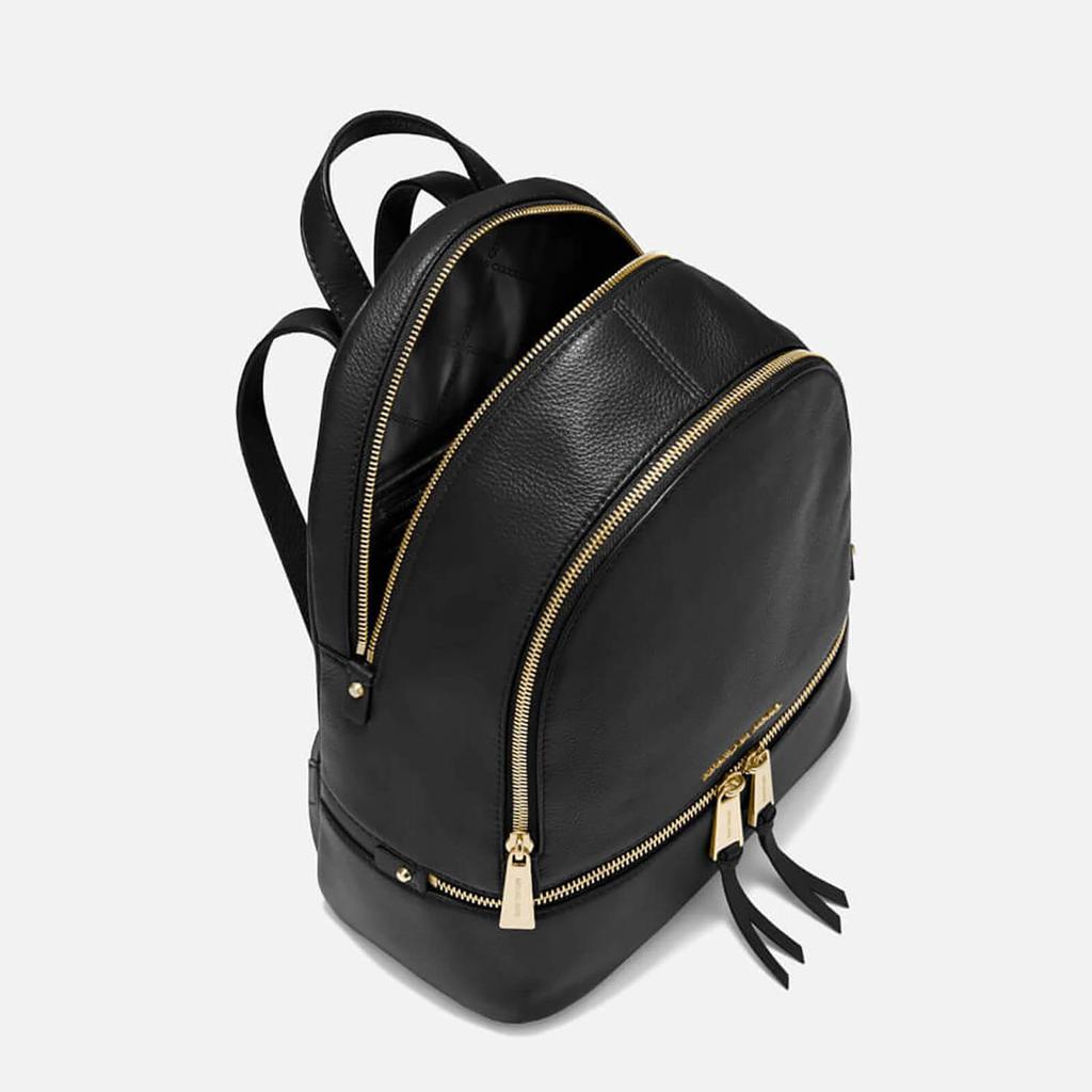 MICHAEL Michael Kors Women's Rhea Zip Medium Backpack - Black商品第3张图片规格展示