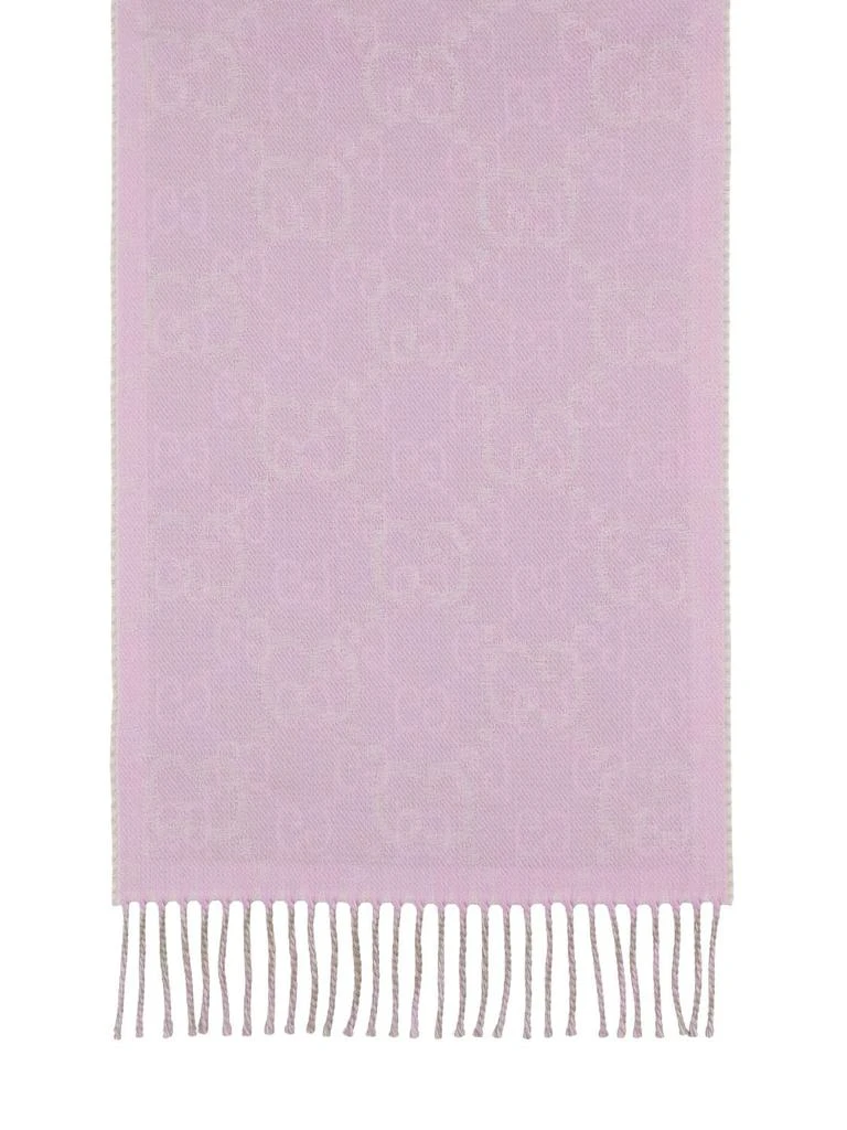 商品Gucci|Gg Wool Jacquard Scarf,价格¥3681,第2张图片详细描述