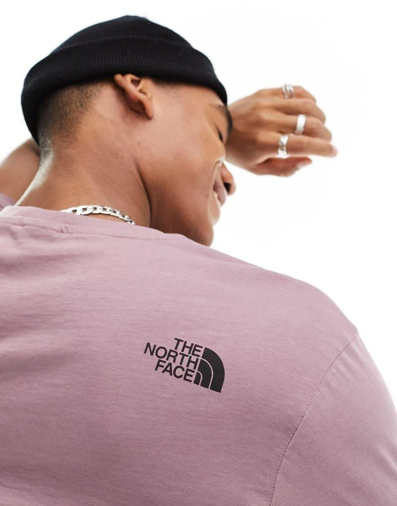 商品The North Face|The North Face Simple Dome t-shirt in grey,价格¥266,第3张图片详细描述