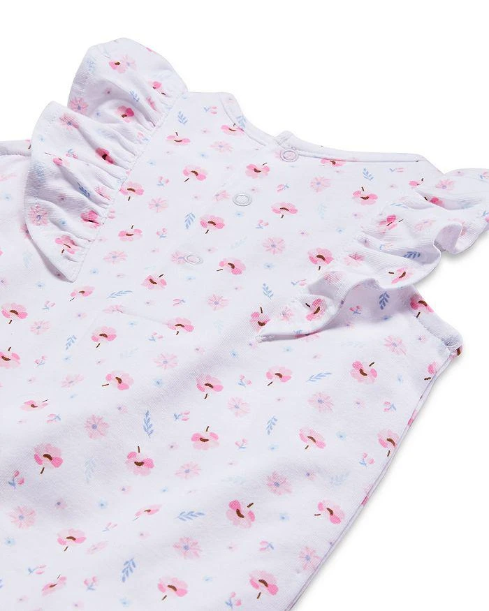 商品Bloomie's Baby|Girls' Floral Print Sleeveless Coverall - Baby,价格¥123,第3张图片详细描述