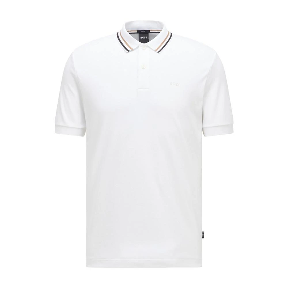 商品Hugo Boss|Men's Slim-Fit Polo Shirt,价格¥883,第1张图片