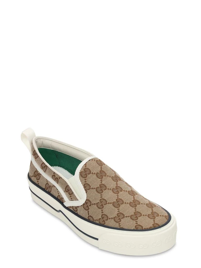 商品Gucci|20mm Gucci Tennis 1977 Slip-on Sneakers,价格¥5465,第2张图片详细描述