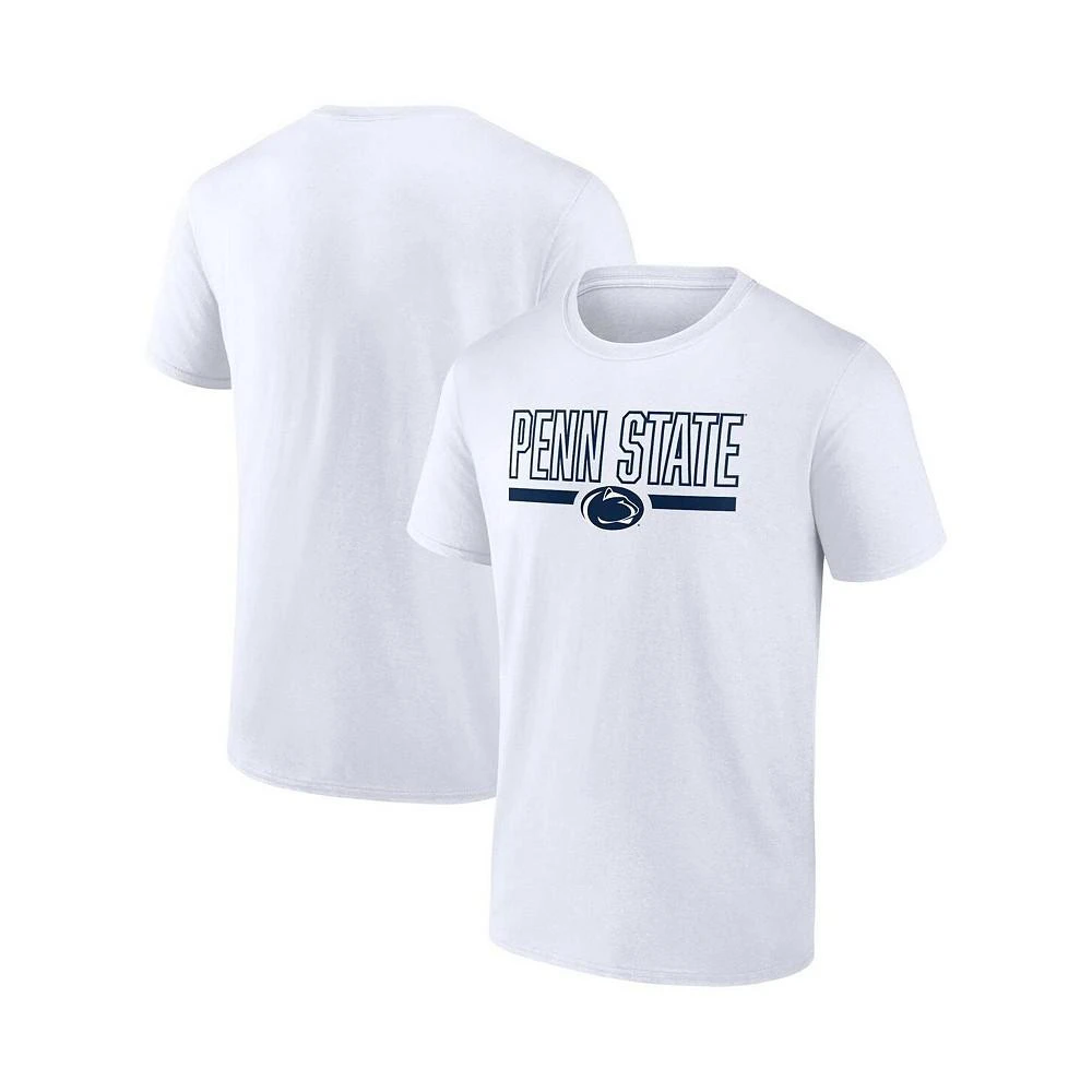 商品Fanatics|Men's Branded White Penn State Nittany Lions Classic Inline Team T-shirt,价格¥190,第1张图片