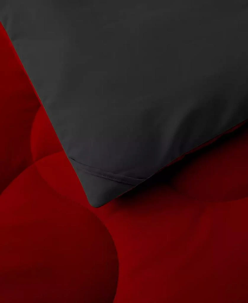 商品UNIKOME|Lightweight Quilted Reversible Down Alternative Comforter Set, 3 Piece,价格¥732,第5张图片详细描述
