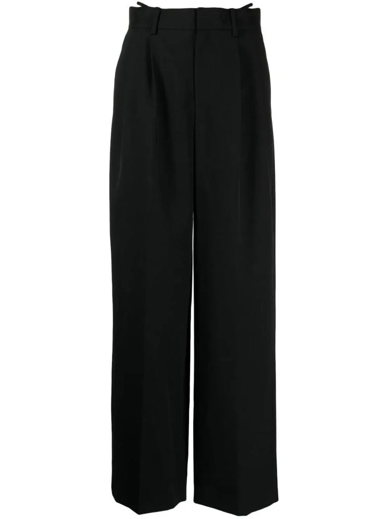 商品Alexander Wang|ALEXANDER WANG WOMEN LOW WAISTED G-STRING CRYSTAL TRIM TROUSER,价格¥2561,第5张图片详细描述