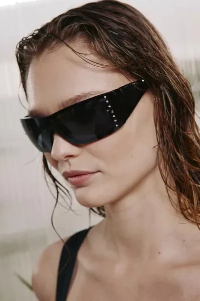 商品Urban Outfitters|Kendra Shield Sunglasses,价格¥76,第1张图片