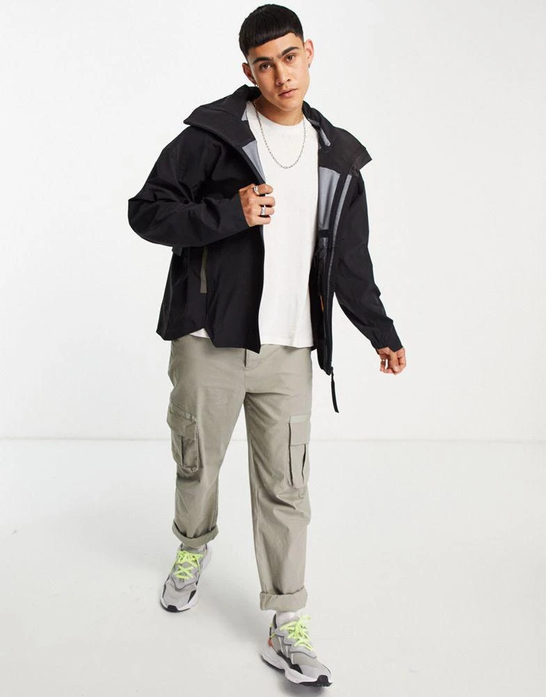 商品Adidas|男款 Terrex My Shelter 黑色防雨夹克,价格¥1584,第4张图片详细描述