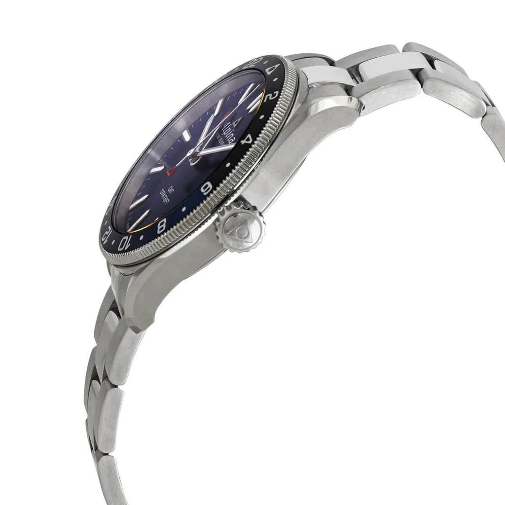 商品Alpina|Alpina Quartz Navy Blue Dial Batman Bezel Mens Watch AL-247NB4E6B,价格¥3191,第2张图片详细描述