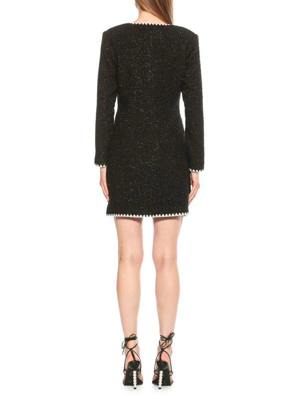 商品ALEXIA ADMOR|Zayla Shimmer Tweed Sheath Dress,价格¥478,第2张图片详细描述