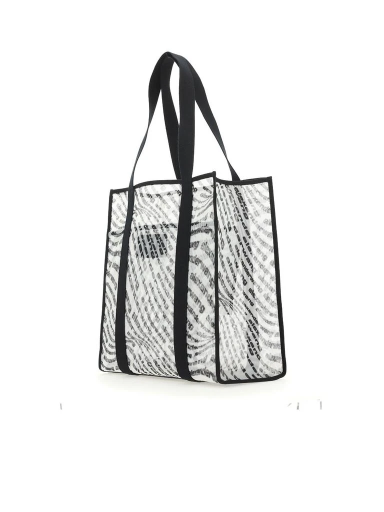 商品Alexander Wang|Alexander Wang The Freeze Logo Mesh Large Tote Bag,价格¥2422,第2张图片详细描述