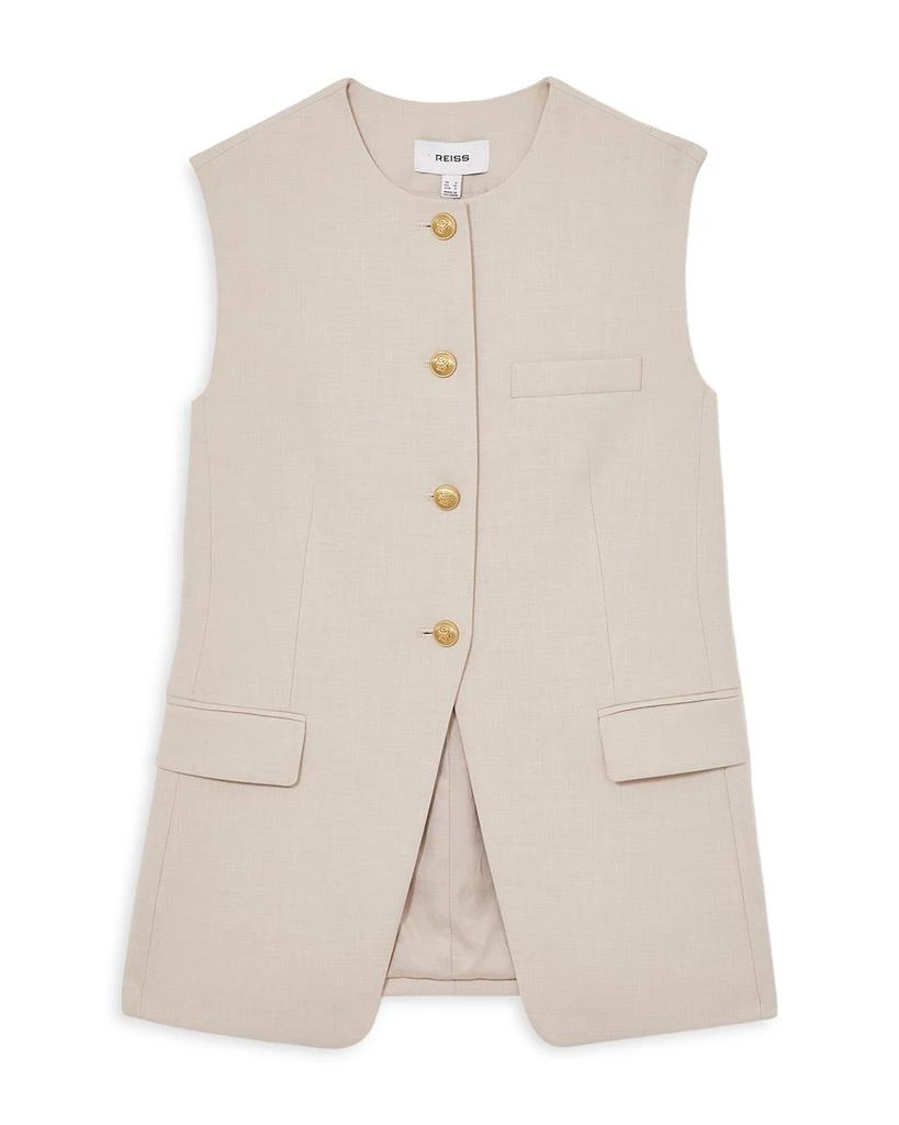 Athena High Neck Long Line Waistcoat 商品