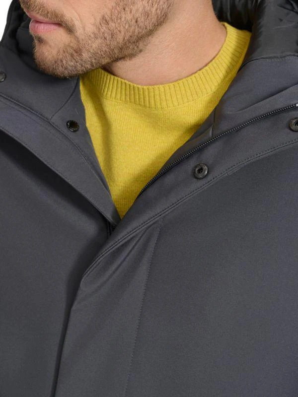 商品Calvin Klein|Hooded Stadium Mid Jacket,价格¥570,第4张图片详细描述