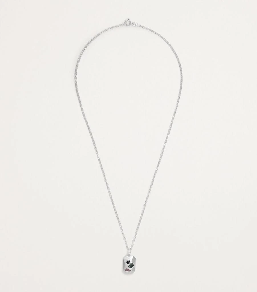 商品THE OUZE|Sterling Silver and Sapphire Necklace,价格¥2341,第3张图片详细描述