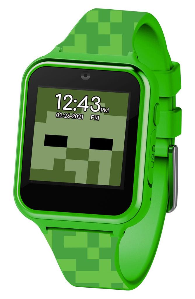 Kids Minecraft Touchscreen Interactive Smart Watch商品第1张图片规格展示