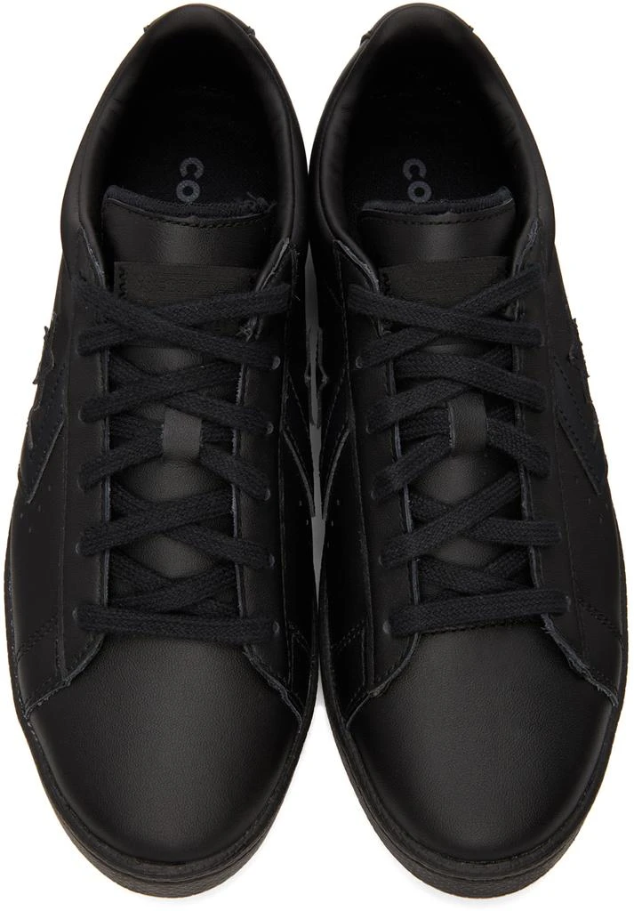 商品Converse|Black Pro Leather OX Sneakers,价格¥142,第5张图片详细描述