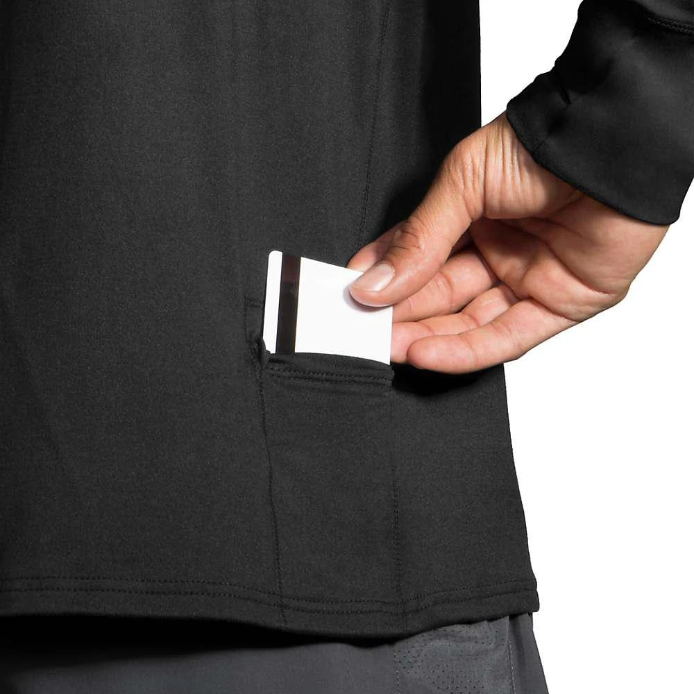 商品Brooks|Brooks Men's Dash 1/2 Zip Top,价格¥344,第2张图片详细描述