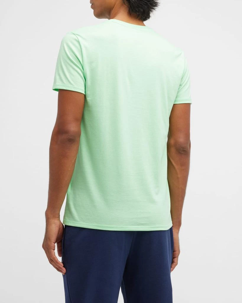 商品Lacoste|Men's Pima Crew T-Shirt,价格¥464,第4张图片详细描述