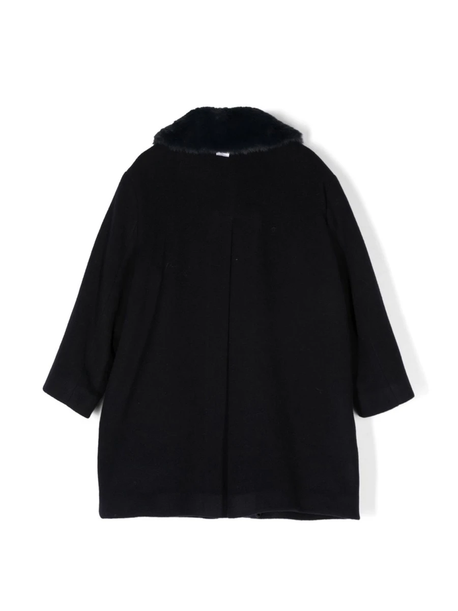 商品【商品预售7天】 IL GUFO|IL GUFO 女童大衣 A22GP313W0025K497 蓝色,价格¥1784,第3张图片详细描述
