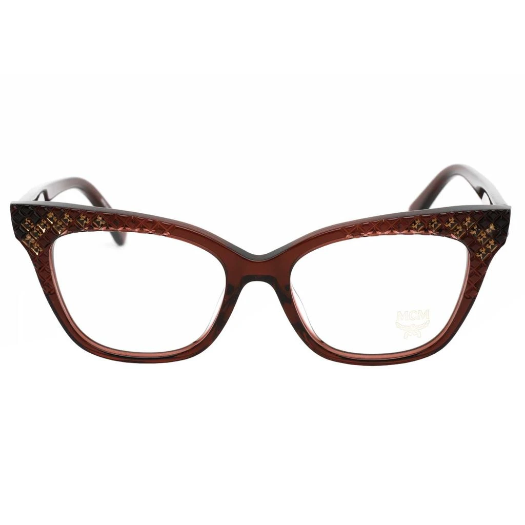 商品MCM|MCM Women's Eyeglasses - Red Cat Eye Acetate Frame Clear Demo Lens | MCM2720R 615,价格¥363,第2张图片详细描述