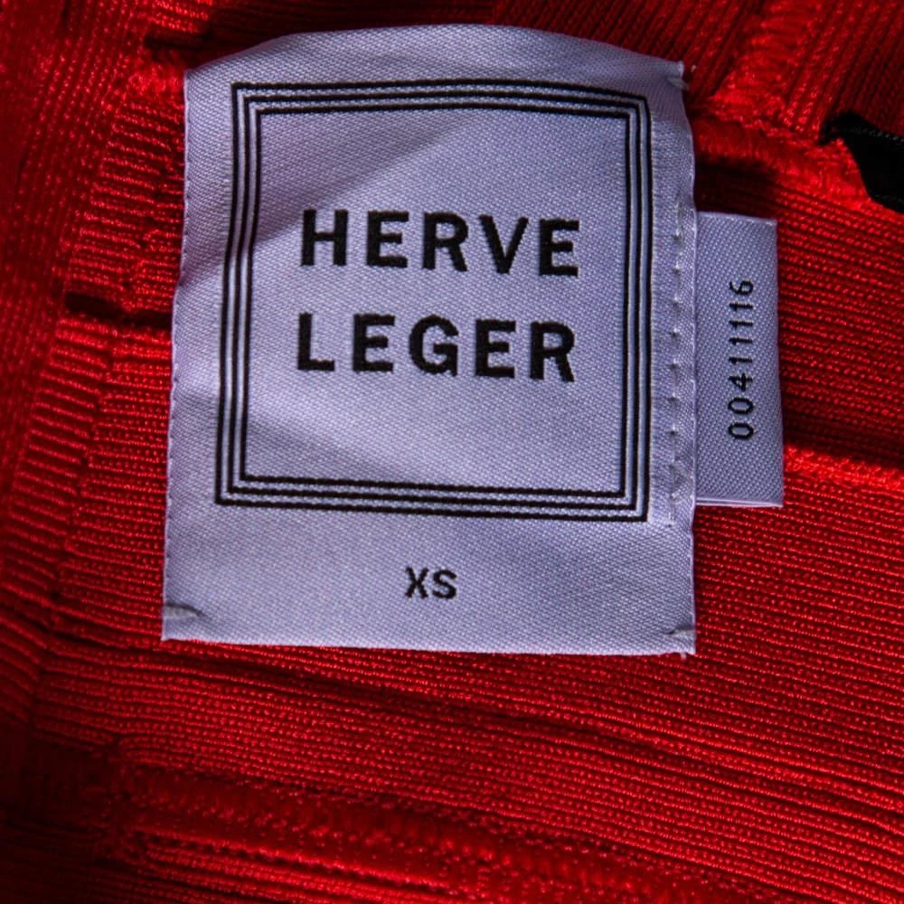 Herve Leger Coral Pink Bandage Kyra Mini Dress XS 商品