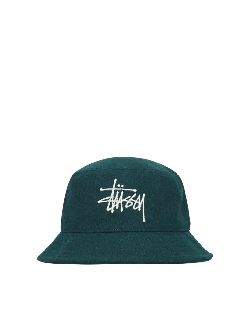 商品STUSSY|Fuzzy Wool Basic Bucket Green,价格¥203,第1张图片