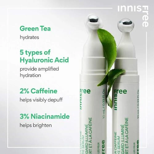 商品Innisfree|Green Tea Caffeine Bright-Eye Serum with Niacinamide,价格¥173,第1张图片详细描述