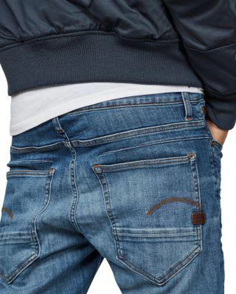 商品G-Star|D-Staq Slim Fit Jeans in Medium Indigo,价格¥889,第3张图片详细描述