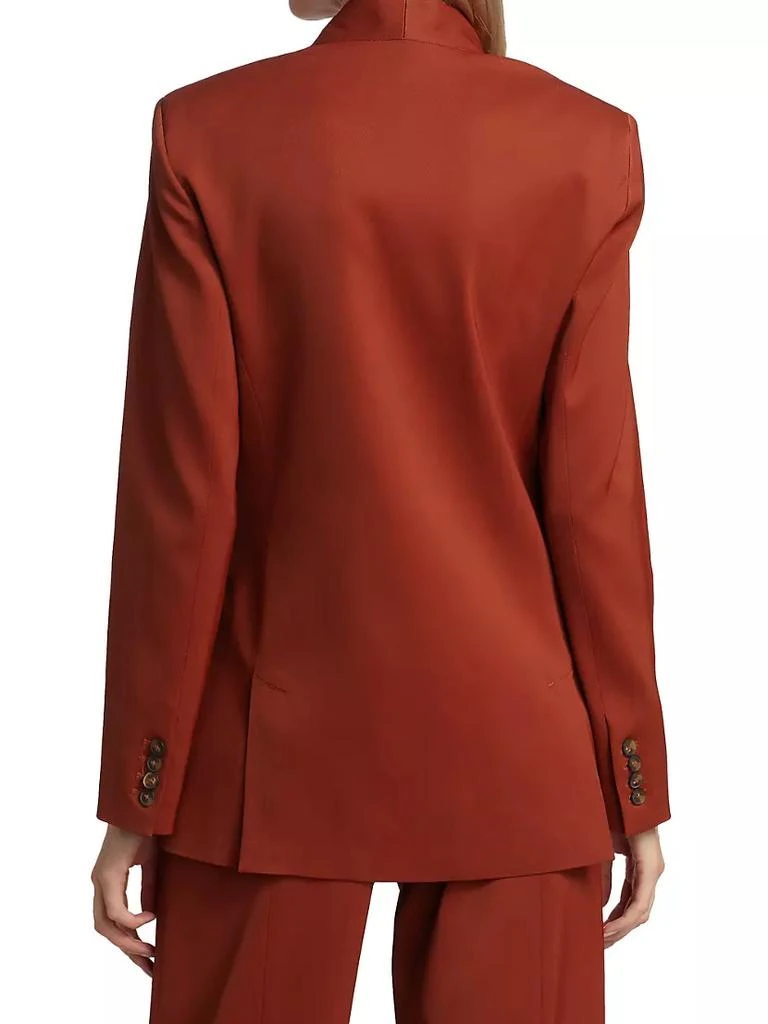 商品Loulou Studio|Satin Crossover Blazer,价格¥889,第5张图片详细描述