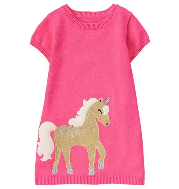 商品Gymboree|Unicorn Sweater Dress,价格¥108,第1张图片
