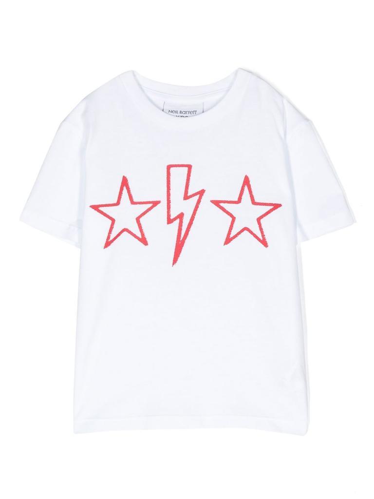 商品Neil Barrett|Neil Barrett Kids T-shirt,价格¥369,第1张图片
