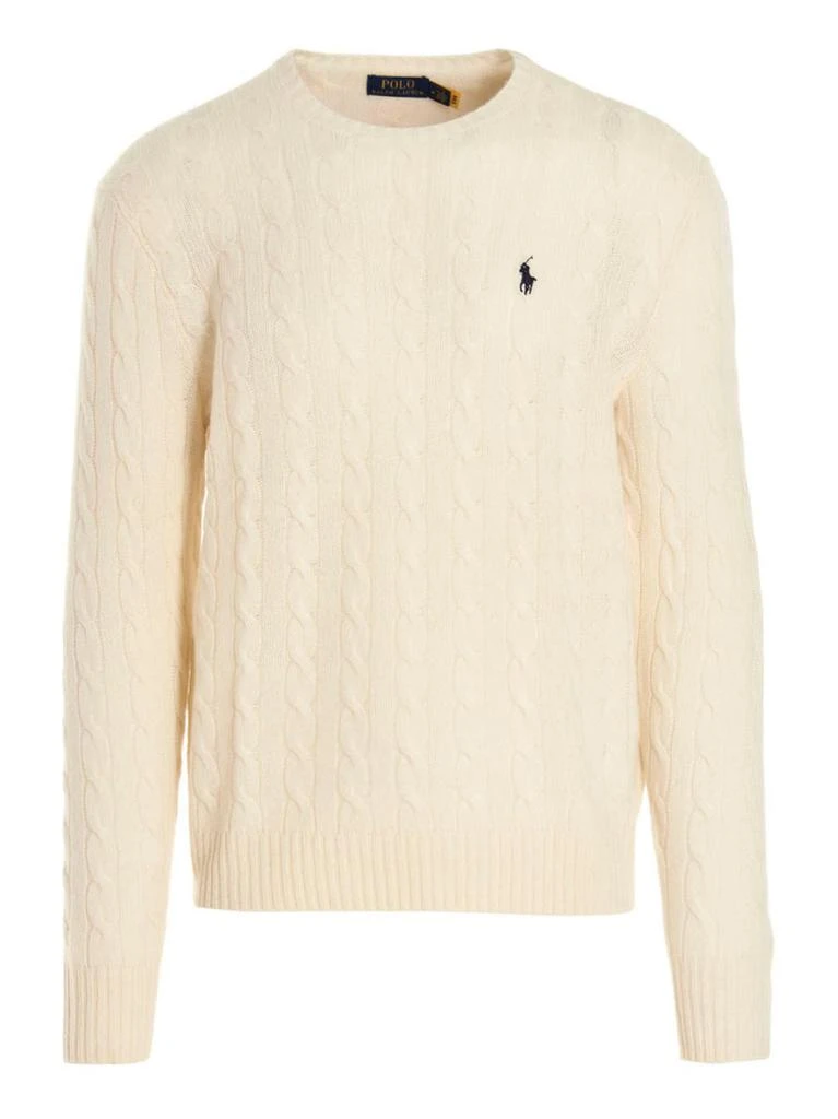 商品Ralph Lauren|Polo Ralph Lauren Pony Embroidered Cable-Knit Jumper,价格¥1234,第1张图片