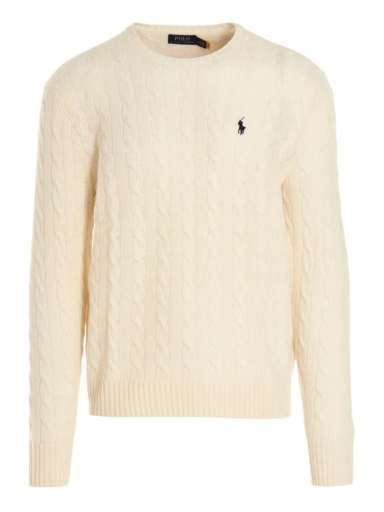 Polo Ralph Lauren Polo Ralph Lauren Pony Embroidered Cable-Knitted Jumper 1