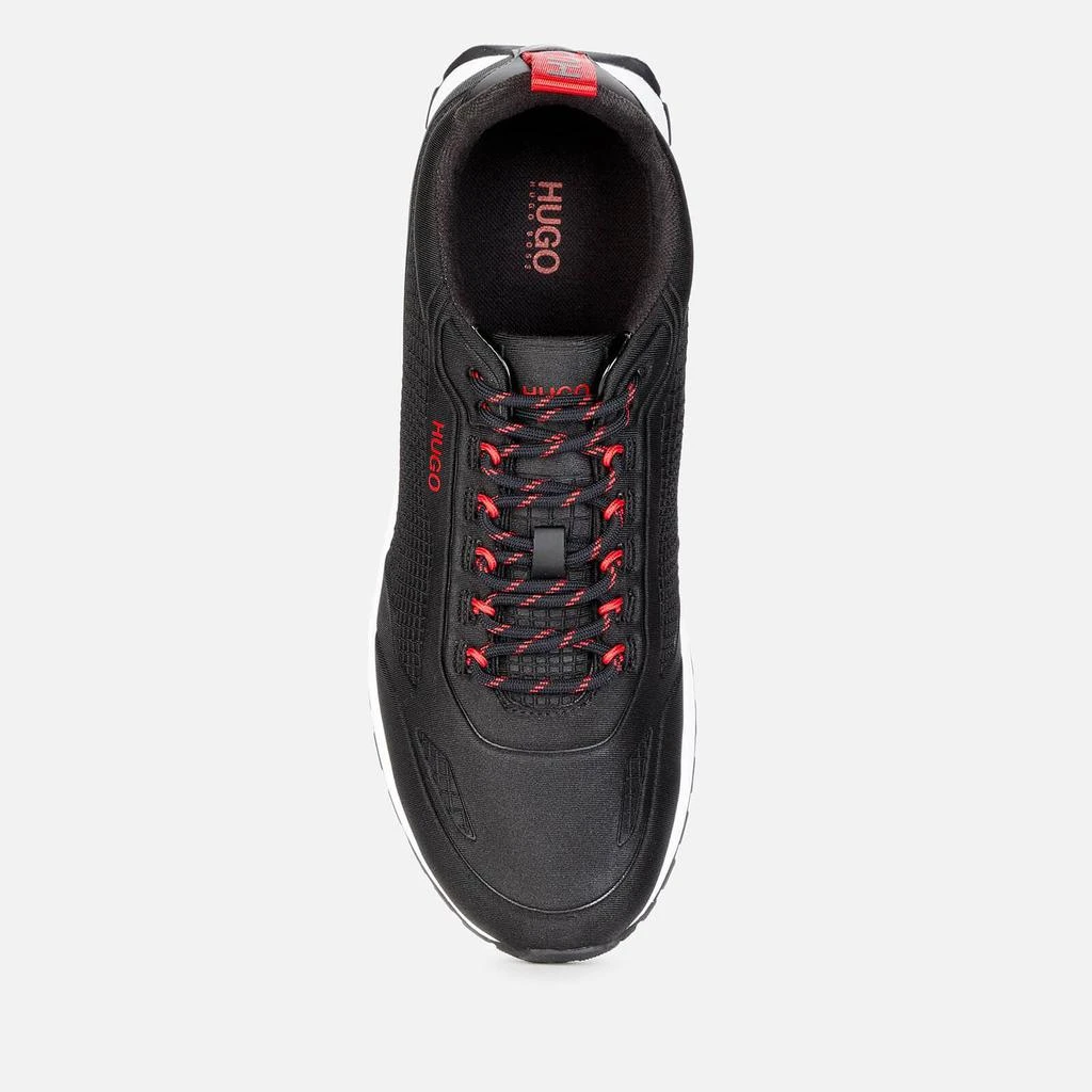 商品Hugo Boss|HUGO MEN'S ICELIN RUNN RUNNING STYLE TRAINERS - BLACK,价格¥710,第3张图片详细描述