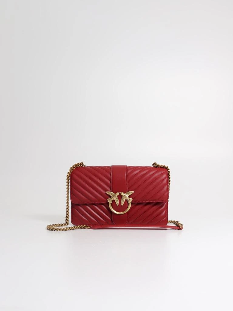 商品PINKO|Pinko Love Classic Icon Chevron Clutch,价格¥2354,第1张图片