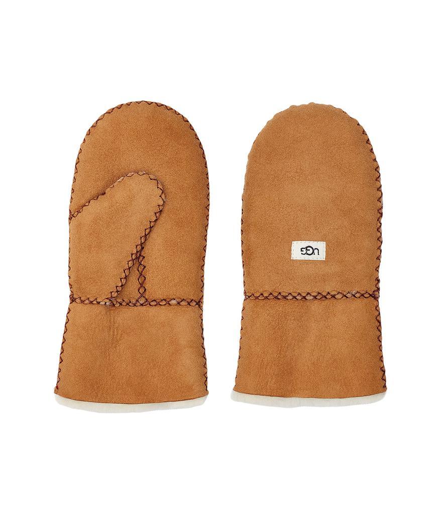 商品UGG|Water Resistant Sheepskin Mittens (Toddler/Little Kids),价格¥700,第1张图片