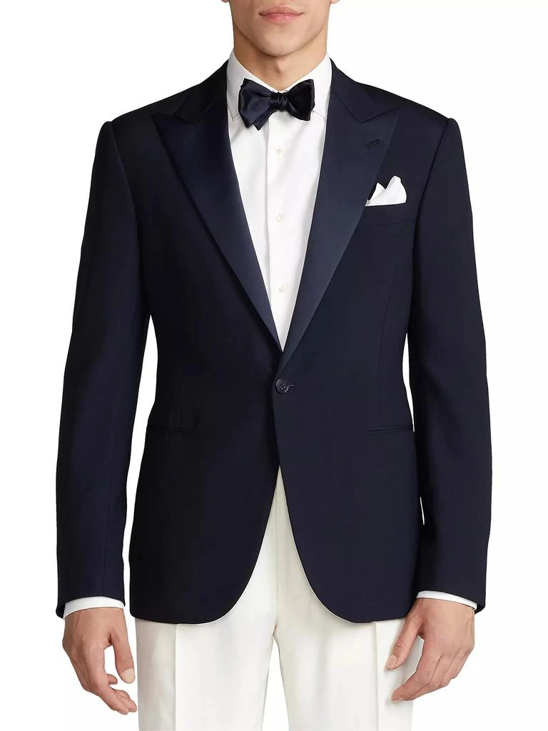 商品Ralph Lauren|Formal Gregory Peak Lapel Single-Button Sport Coat,价格¥18766,第1张图片