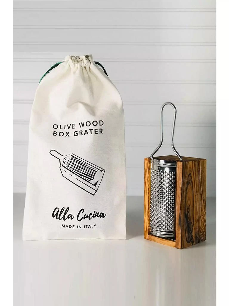 商品Verve Culture|Italian Olivewood Parmasan Box Cheese Grater,价格¥300,第2张图片详细描述