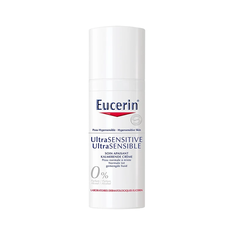 商品Eucerin|预售1-3个工作日 Eucerin优色林舒安修护霜50ml 清爽舒缓敏感肌,价格¥186,第1张图片