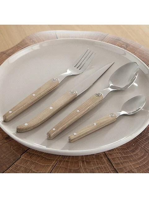 商品Laguiole Heritage|Sens 16-Piece Flatware Set,价格¥900,第5张图片详细描述